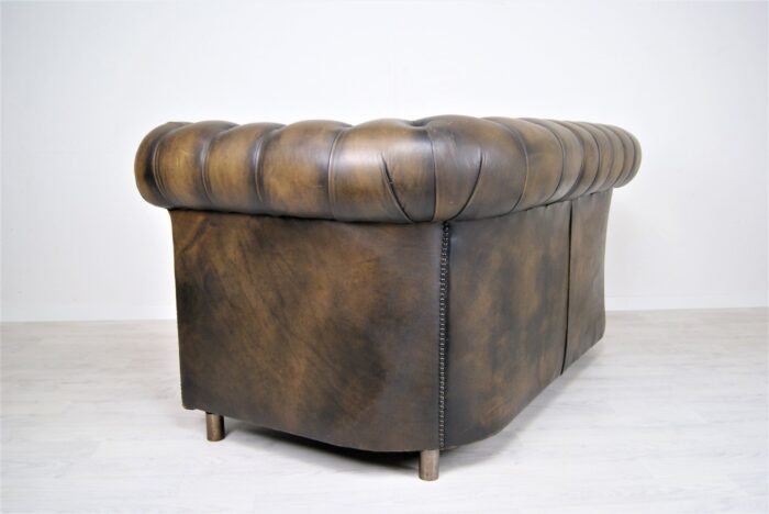 Chesterfield Ledersofa Anfang 1900