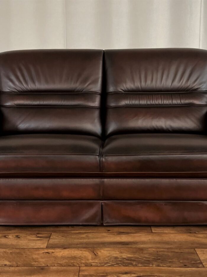 Chesterfield Ledersofa Vintage Couch englisches Sofa
