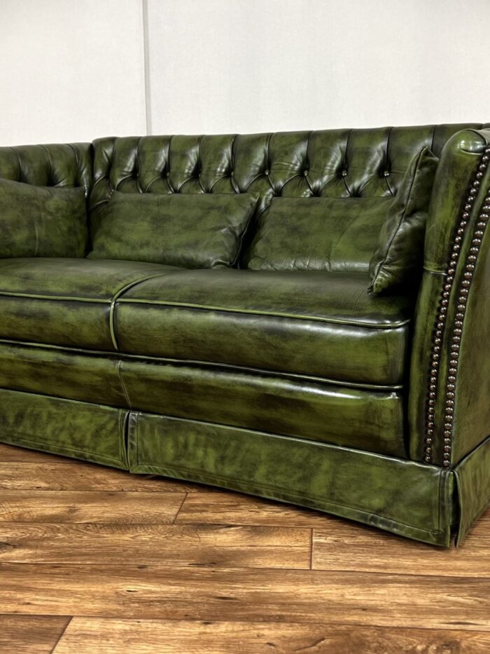 Chesterfield Ledersofa Vintage Couch Cornham Design Zweisitzer